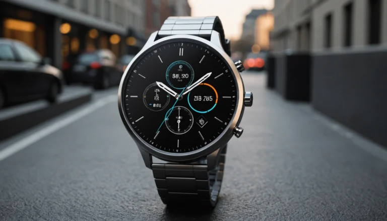 montre sans aiguille