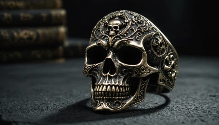 bague tête de mort signification