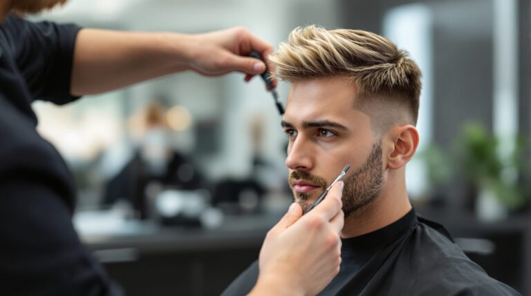 coloration homme blond foncé