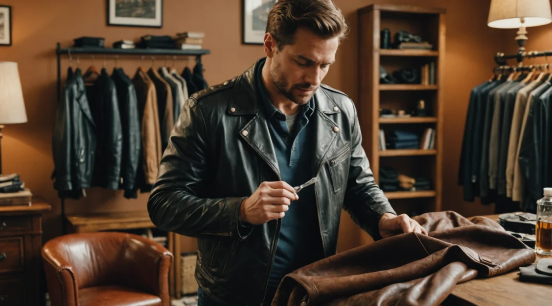 comment nettoyer blouson cuir