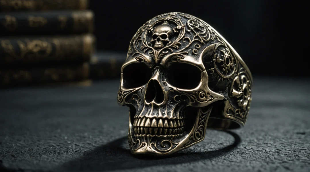 bague tête de mort signification