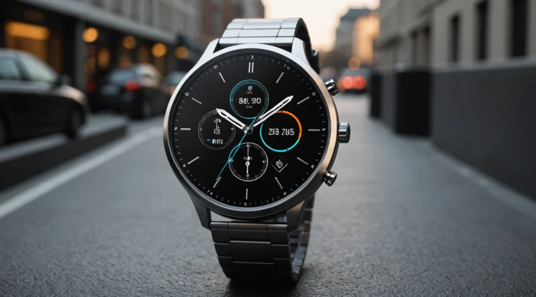 montre sans aiguille